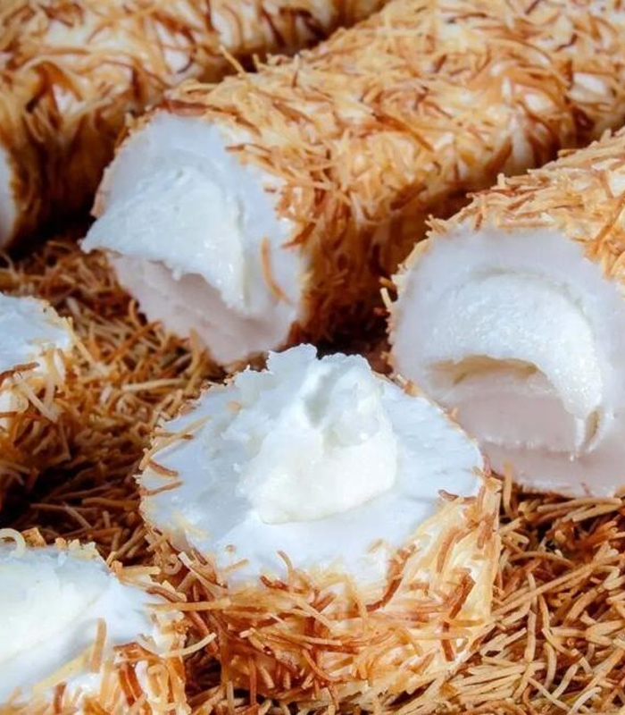 manda kaymakli kadayifli sultan lokum 2